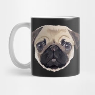 Pug Life on Black Mug